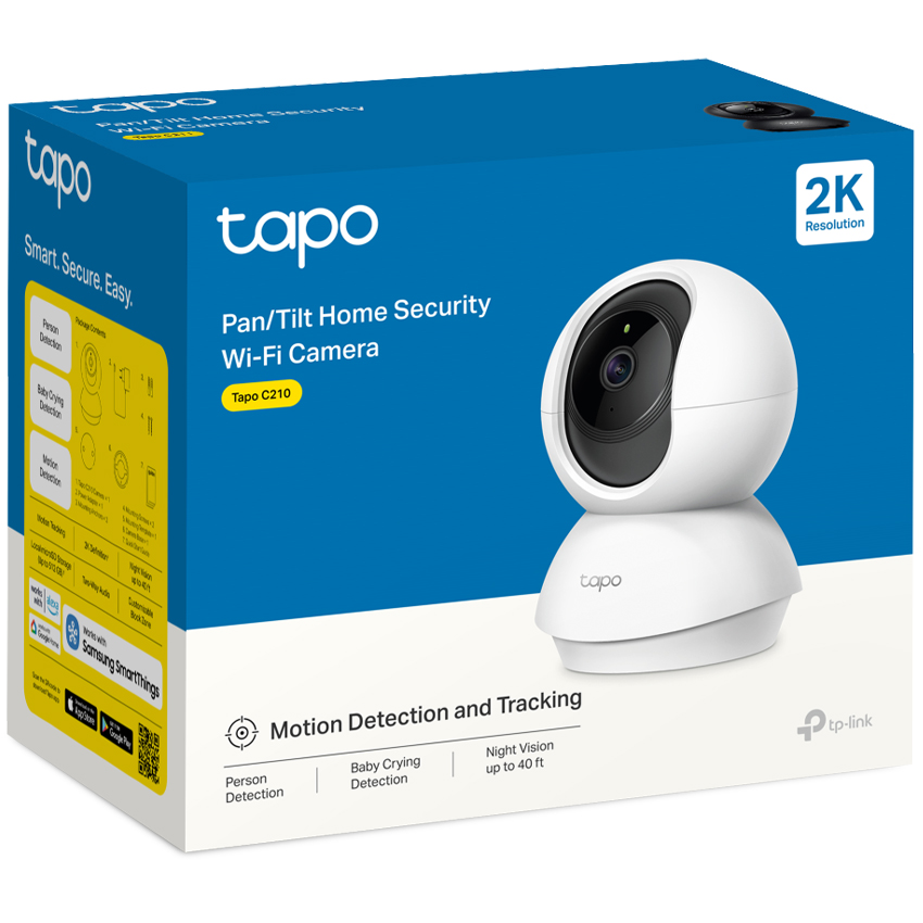 Camara Wifi Ip Cloud Interna Tp-Link Tapo C210 3Mp